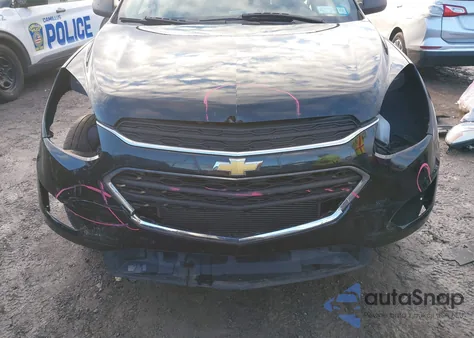 2017 Chevrolet Equinox Ls из США, поврежденный, VIN 2GNALBEK8H1516678